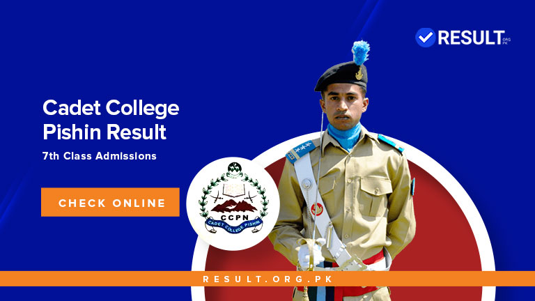 Cadet College Pishin Result 2024 7th Class Admissions