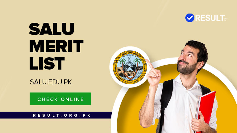 SALU Entry Test Result 2023 24 Merit List @www.salu.edu.pk