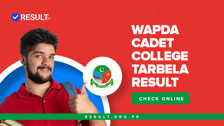 Wapda Cadet College Tarbela Result 2024 8th Class & 1st Year