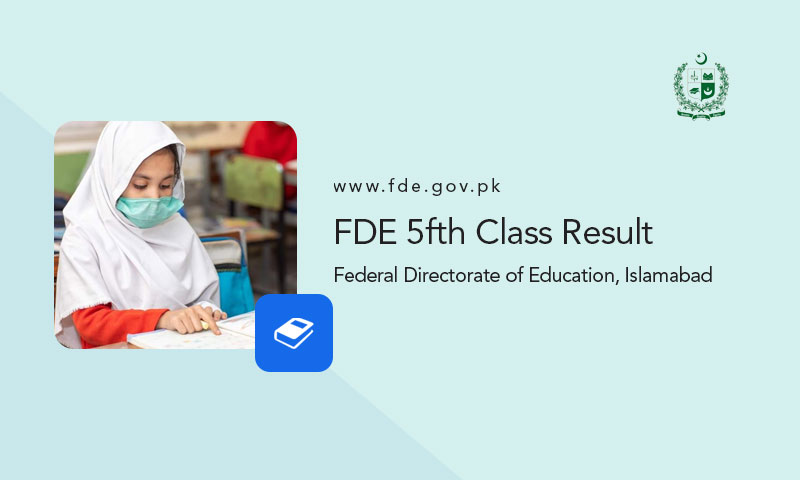 Federal Board 5th Class Result 2023 by Roll Number Slip