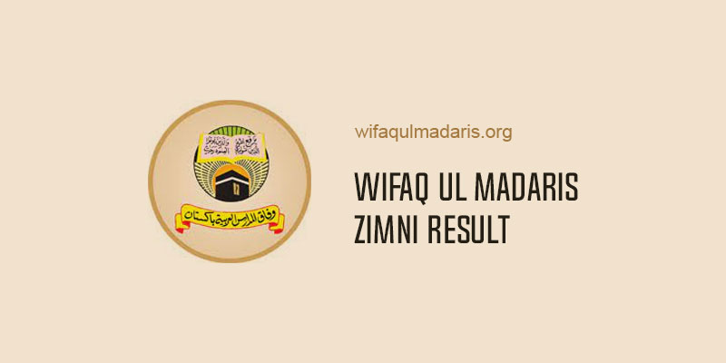 Wifaq ul Madaris Zimni Result Announced Check Online