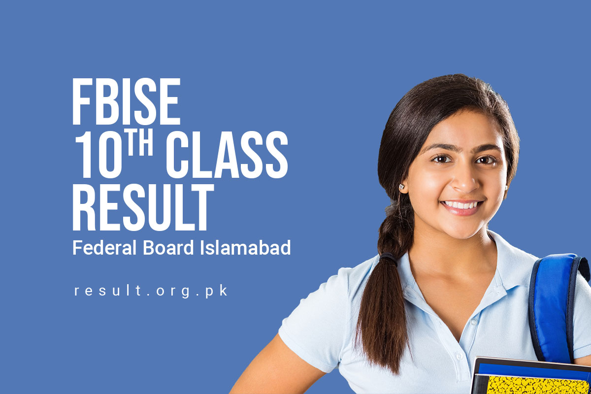 FBISE 10th Class Result 2023 Federal Board