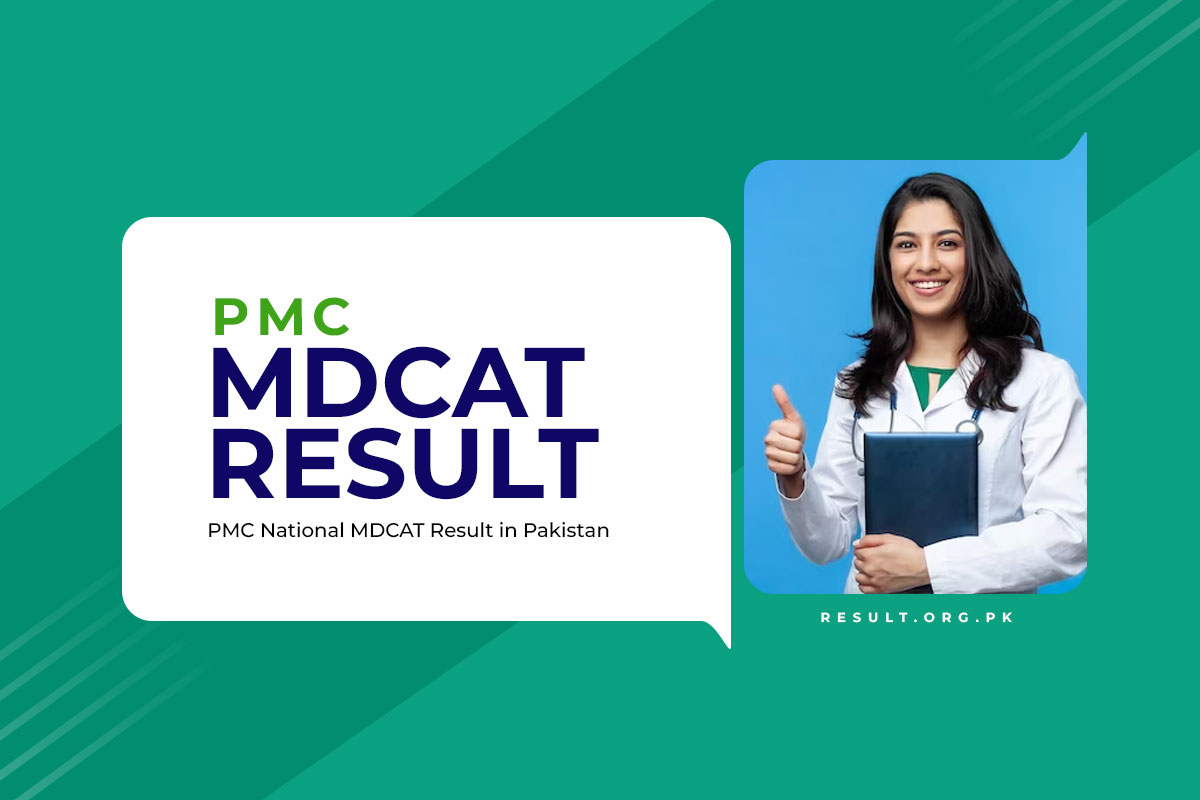 PMC MDCAT Result 2023 in Pakistan Check Online
