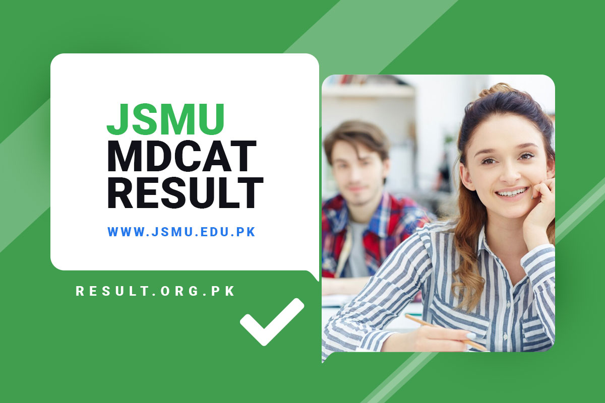 Jsmu Mdcat Result 2023 Check Online