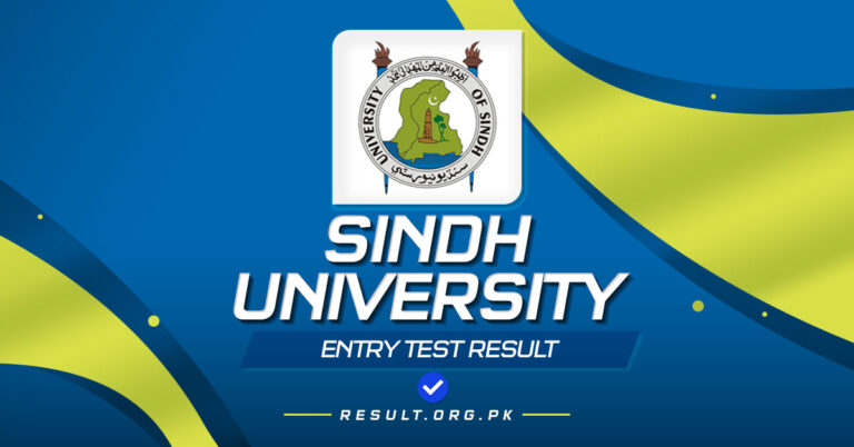 Sindh University Entry Test Result 2024