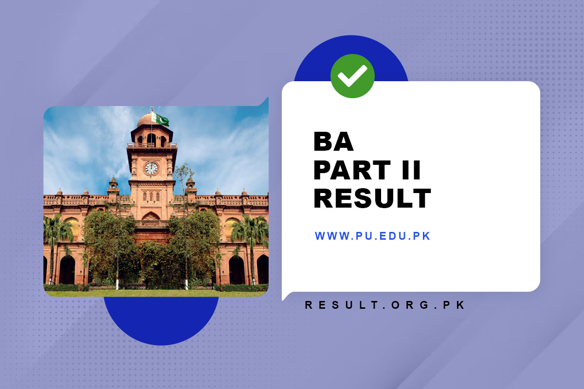 BA BSC Part 2 Result 2023 Punjab University