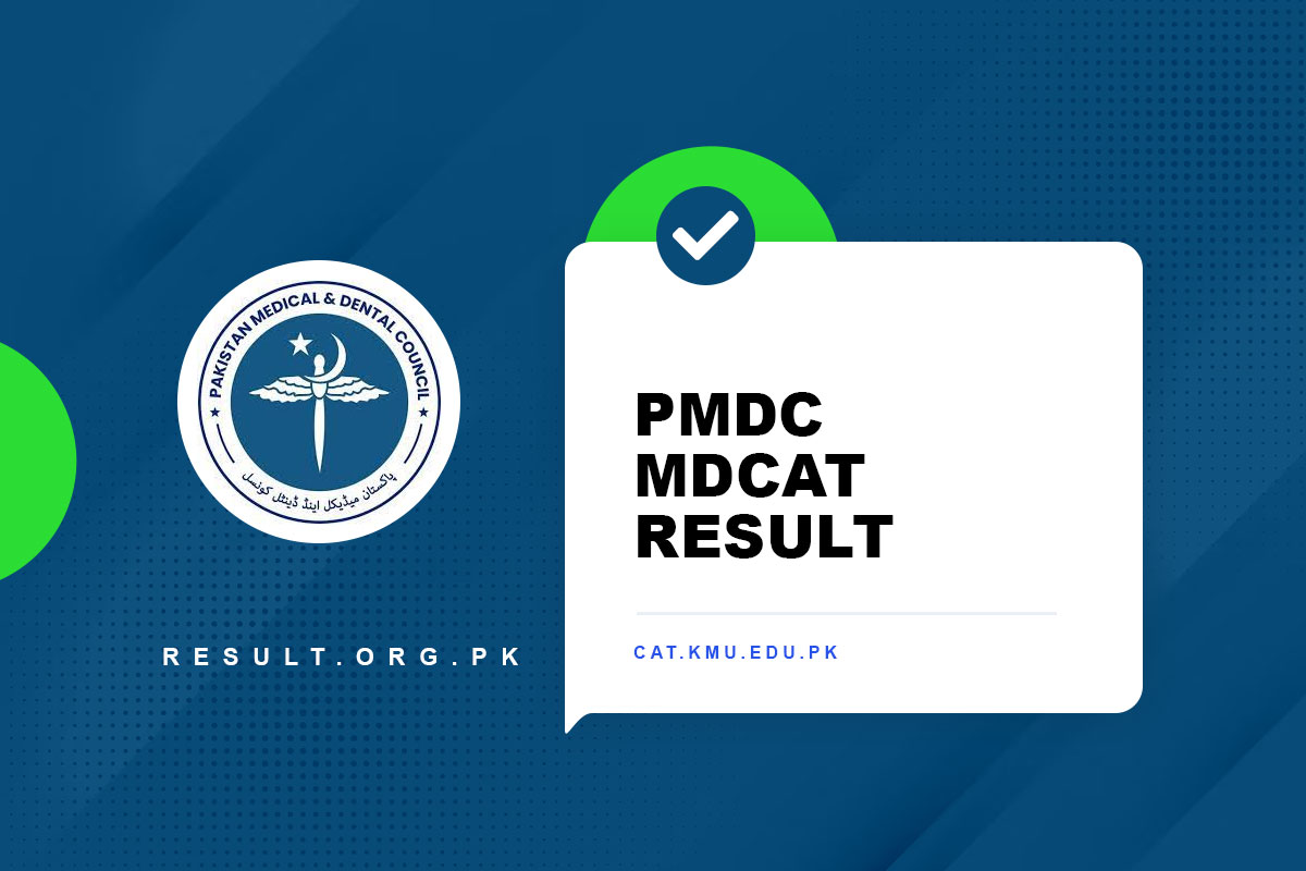 PMDC MDCAT Result 2023