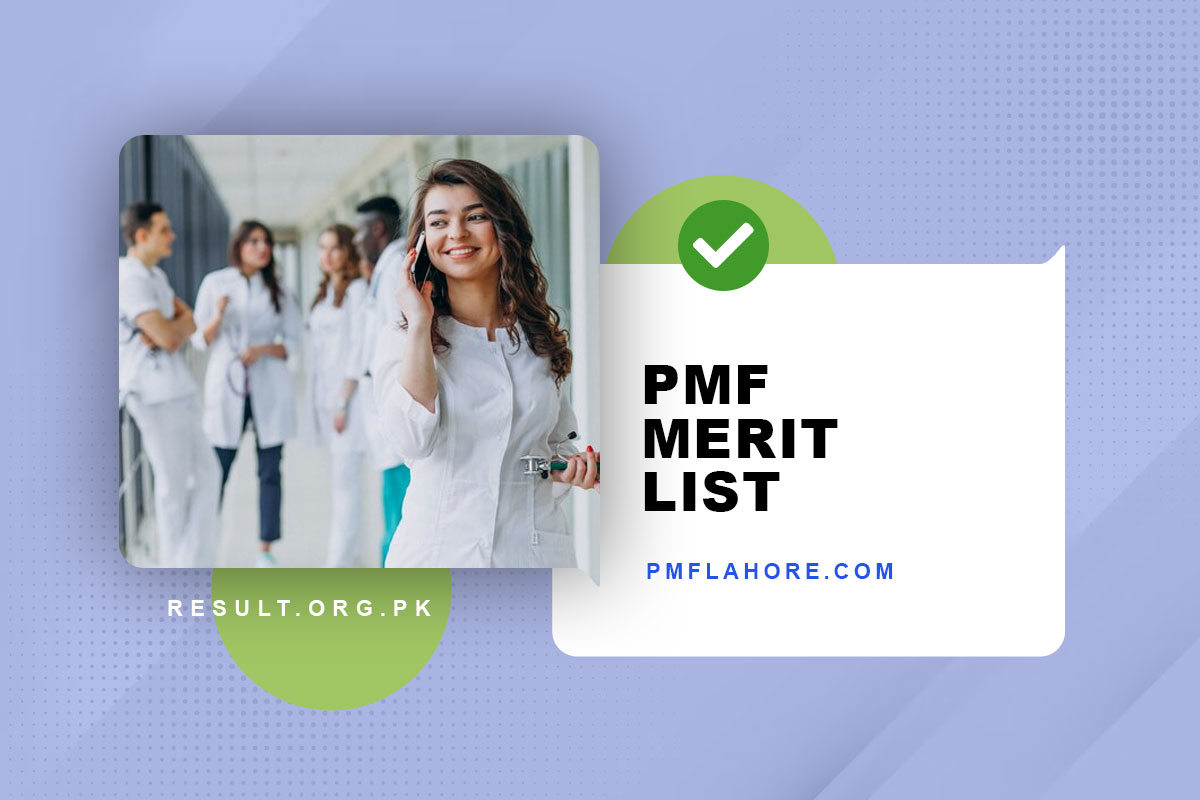 PMF Merit List 2023 2024