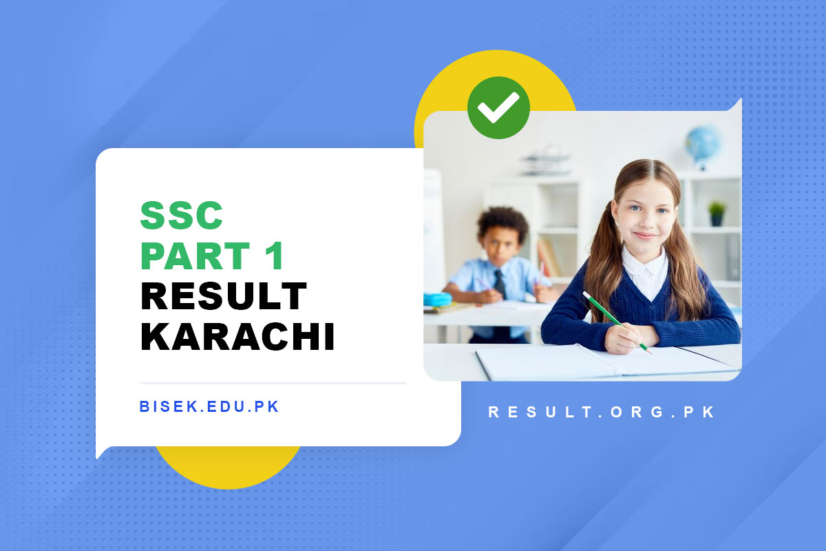 SSC Part 1 Result 2023 Karachi Board
