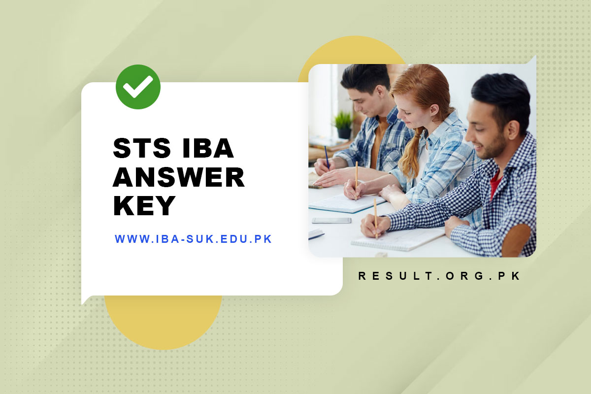 STS IBA Answer Key 2023 Download