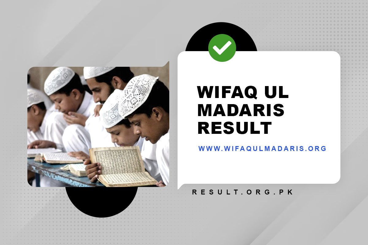 Wifaq Ul Madaris Result 2024 1445 Hijri وفاق المدارس