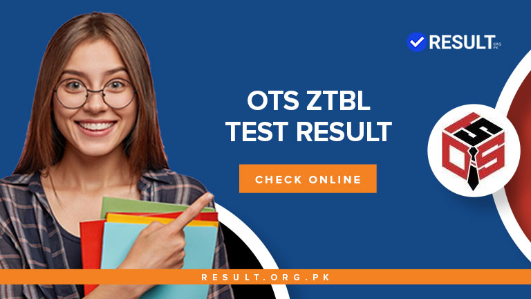 OTS ZTBL Test Result 2024 Officer Grade-III Merit List