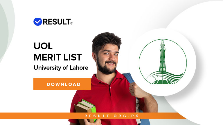 UOL Merit List 2024 University of Lahore 1st, 2nd Merit List