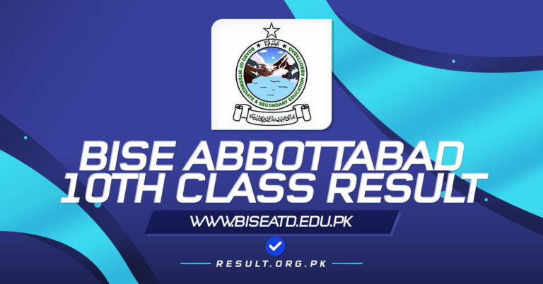 BISE Abbottabad 10th Class Result