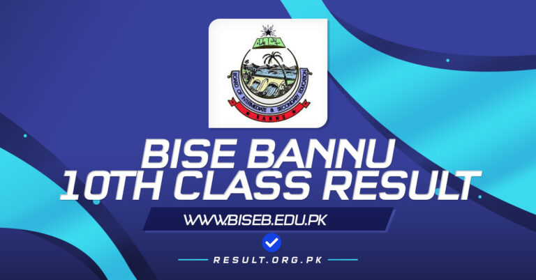 BISE Bannu 10th Class Result