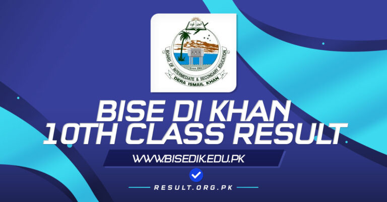 BISE DI Khan 10th Class Result