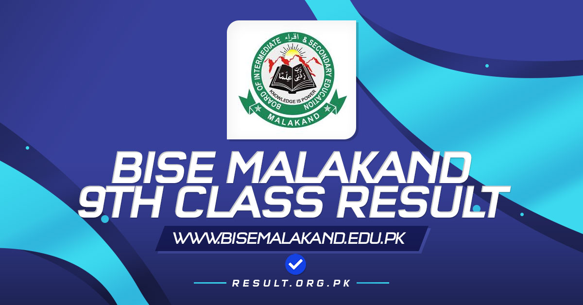 BISE Malakand 9th Class Result