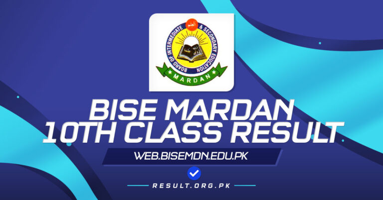 BISE Mardan 10th Class Result