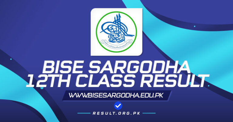 BISE Sargodha 12th Class Result