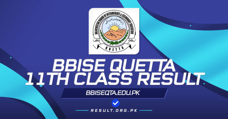 BBISE Quetta 11th Class Result