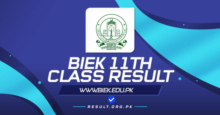 BIEK 11th Class Result