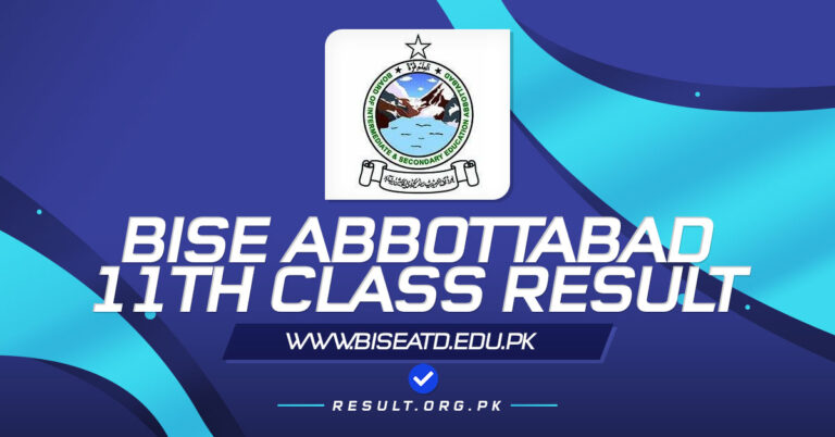 BISE Abbottabad 11th Class Result