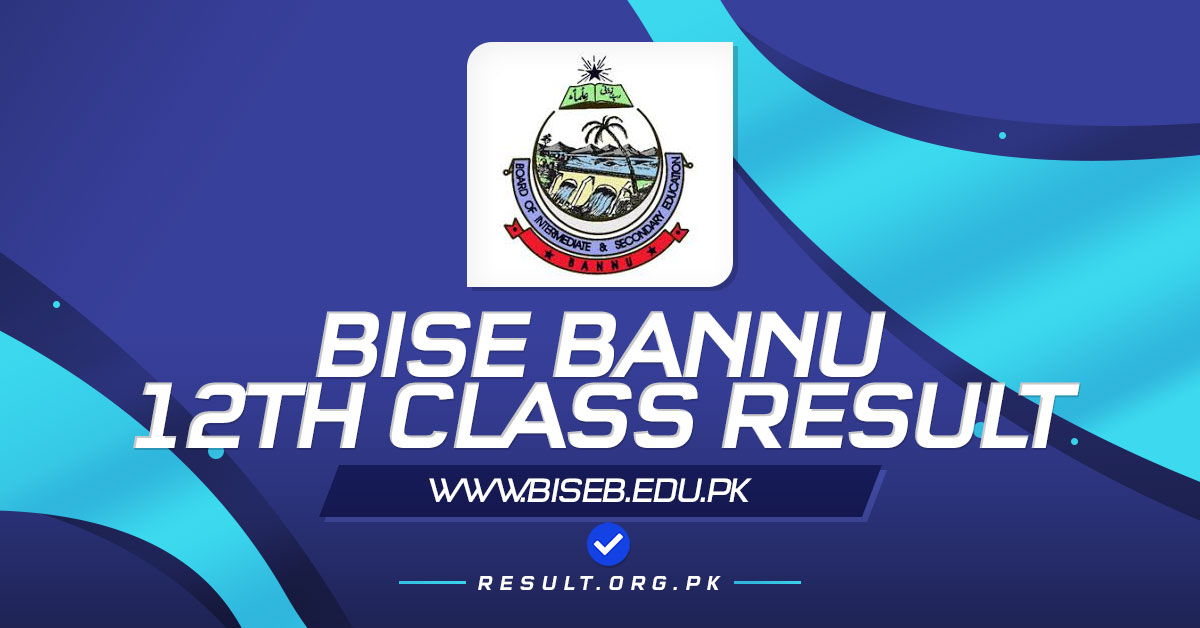 BISE Bannu 12th Class Result