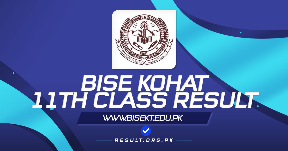 BISE Kohat 11th Class Result