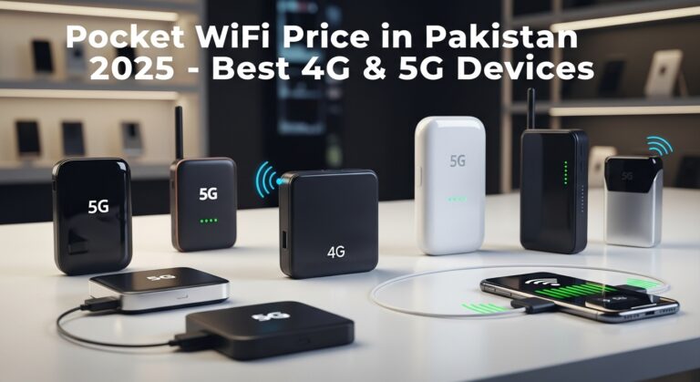 Pocket WiFi Price in Pakistan 2025 – Best 4G & 5G Devices
